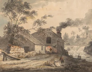 Iron Forge on the River Kent, Westmorland